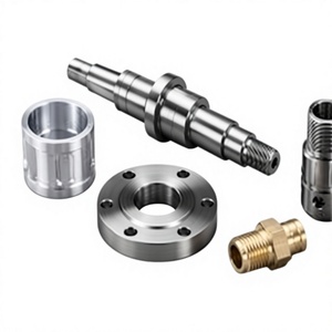 ชิ้นส่วนสแตนเลสแบบกำหนดเองด้วยการกลึง CNC และการเจาะผิวเรียบ รุ่น 228 ของแฮปปี้ เอ็นเตอร์ไพรส์ - Product Image 1