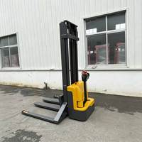 Gerbeur électrique compact hydraulique 1 tonne CE pour entrepôt d'usine de chaussures
