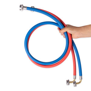 Tuyau d'arrivée d'<span class=keywords><strong>eau</strong></span> chaude et froide étanche de qualité supérieure avec raccords en laiton tuyau de <span class=keywords><strong>Machine</strong></span> à <span class=keywords><strong>laver</strong></span> en caoutchouc pour la blanchisserie domestique - Product Image 5