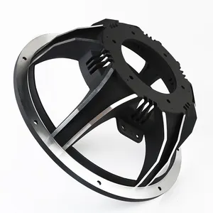 Wholesale S Shape 10 Inch Aluminum Frame Car Stage Audio Speaker Horn Accessory Bracket Speaker Basket