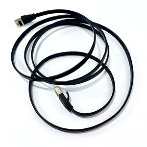 CAT7 STP Düz Ethernet Kablosu 32AWG 2m RJ45 Altın Kaplama Konnektör RoHS CE Sertifikalı Ev Oyun Ofisi Veri Merkezi için - Product Image 3