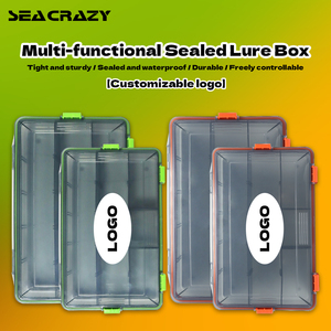 Wasserdichte Multifunktionale Plastikbox für Angelausrüstung mit Anpassbarem Logo, Köderbox und Zubehörbox mit Verstellbarem Haken - Product Image 1