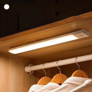 10/20/30/40/60CM Night <b>Light</b> USB Rechargeable <b>Motion</b> <b>Sensor</b> <b>Led</b> <b>Light</b> Wireless <b>Led</b> Lamp for Kitchen Cabinet Bedroom - Product Image 1