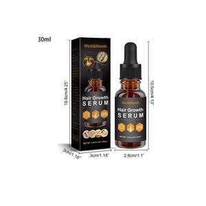 Huile d'extrait de gingembre d'angélique de marque privée prévenir la perte de cheveux amincissement sérum de soins capillaires de beauté pour homme femme - Product Image 1