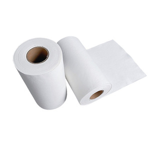 Chiffon de nettoyage en microfibre 270 g/m² blanc, tissu textile domestique personnalisé, fibre composite polyester-coton aiguilletée - Product Image 5