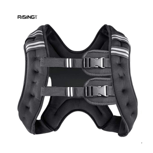 Rising Fitness Chaleco ponderado de nailon transpirable para hombres y mujeres Peso ajustable para gimnasio Correr y ejercicio al aire libre - Product Image 1