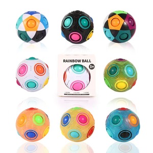<span class=keywords><strong>Bola</strong></span> de Rompecabezas Arcoíris con Bolsa, Juego de Combinación de Colores, Juguete Antiestrés, <span class=keywords><strong>Bola</strong></span> <span class=keywords><strong>Mágica</strong></span>, Rompecabezas para Niños - Product Image 4