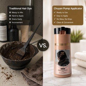 Tinte para el Cabello en Crema de 400 ml, Directo de Fábrica, OEM, Empaque Personalizado, Marca Privada, Proveedor Profesional - Product Image 3