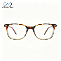 Lunettes de vue rectangulaires vintage SRA194 en acétate, monture optique pleine, style rétro unisexe pour usage quotidien et sur ordinateur, pour hommes et femmes