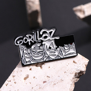 Broche Metálico Creativo <span class=keywords><strong>de</strong></span> la Banda <span class=keywords><strong>de</strong></span> Rock Gorillaz, Souvenir Musical <span class=keywords><strong>de</strong></span> la Orquesta Virtual, Pin para Solapa <span class=keywords><strong>de</strong></span> Esmalte <span class=keywords><strong>de</strong></span> Inglaterra, Reino Unido - Product Image 4