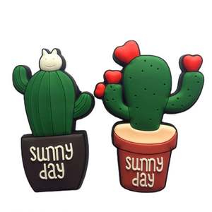 Aimants de réfrigérateur en PVC personnalisés à bas prix, en différentes formes, aimants promotionnels pour réfrigérateur - Product Image 1