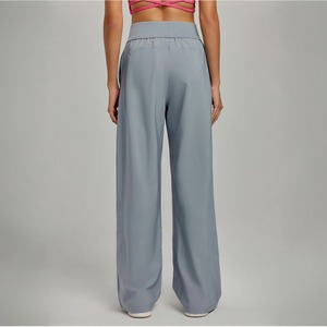 YISHENHON primavera & estate nuovi <span class=keywords><strong>pantaloni</strong></span> sportivi a gamba larga da donna a vita alta e dimagrante traspirante <span class=keywords><strong>pantaloni</strong></span> casual rilassati - Product Image 6