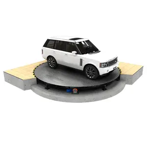 Certifié CE Dispositif tournant pour voiture électrique Plate-forme rotative Table tournante pour parc automobile