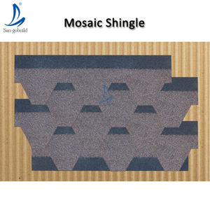 Tejas de Asfalto Rusas en Rollo, Tejas de Madera con Aspecto de Pizarra, Solares - Product Image 4