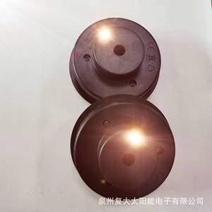Solar Led <b>Battery</b> Box With Hole For Hanging Garden Lights Rechargeable <b>6V</b> Mono Si Solar Cell Included - Product Image 5