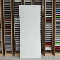 Vente directe usine : Habillage de porte HDF sur mesure, MDF, PVC, mélaminé, étanche, pour intérieur, chambre, hôtel, école, destiné aux fabricants de portes