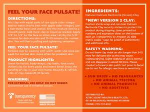 100% natürlicher Calcium bentonit ton 1 lb Original Neue Version 2 Indian Healing Facial Body Tiefen poren reinigung - Product Image 2