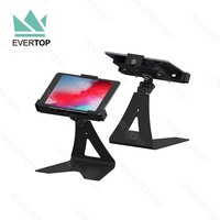 Support de tablette universel antivol LST03-E 7-11 pouces pour comptoir avec verrouillage, support de sécurité pour tablette, support antivol pour tablette, kiosque POS