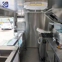 CAMPTRL Chariot à café personnalisé, camion de restauration, camionnette à snacks, pizza, tacos, barbecue, glaces, camion de restauration mobile, remorques alimentaires entièrement équipées