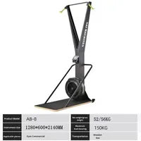 Bicicleta de Ejercicio Cardiovascular con Resistencia al Viento, Pantalla LED Autoalimentada, Bicicleta de Remo Comercial, Bicicleta de Fitness Vertical de Aluminio