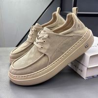 Baskets en toile perforée respirante à lacets, semelle épaisse antidérapante, légères, décontractées, pour le streetwear, la marche en extérieur et la mode