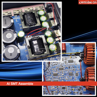 Amplificateur de subwoofer automobile monobloc classe D, 5000W RMS, 1 Ohm, pour basses puissantes, pleine gamme, crête 10000W SPL, SPL fort, pour marché brésilien