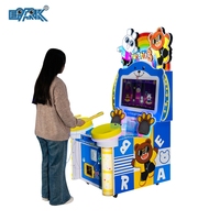 Machine à jetons de jeu de musique de tambour d'amusement d'arcade à vendre