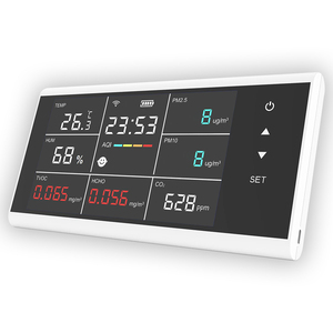 Smart Tuya Wifi Touch Screen Air Quality Monitor <b>2025</b> - Co2, Pm2.5/10, Humidity & Temperature Sensor - Product Image 4
