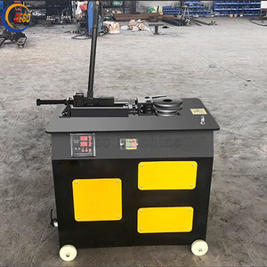 Dobladora de tubos cuadrados y redondos de <span class=keywords><strong>acero</strong></span> inoxidable Dobladora de tubos de metal hidráulica CNC - Product Image 5
