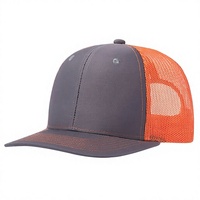 Gorra Trucker de Malla Impermeable de Dos Tonos, Ajustable con Cierre a Presión, de 6 Paneles, con Logotipo Personalizado para Deportes al Aire Libre Unisex