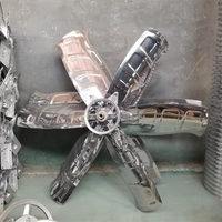 Ventilateur d'extraction en acier inoxydable à grand volume d'air WENCHENG pour serres et élevages avicoles avec volet
