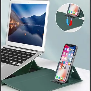 Housse pour ordinateur portable <span class=keywords><strong>Samsung</strong></span> <span class=keywords><strong>Galaxy</strong></span> <span class=keywords><strong>Book</strong></span> 4 Pro Ultra 5 Pro <span class=keywords><strong>360</strong></span> 15,6-16 pouces, support pliable, tapis de souris, support de téléphone, pochette pour câble et souris - Product Image 3
