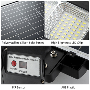 Anern <strong>Motion</strong> <strong>Sensor</strong> Solar <strong>Lights</strong> ABS IP65 Outdoor All in One Led Solar Street <strong>Light</strong>