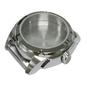 CNC Turning Machining High Polished Stainless Steel Watch Case Customized aluminum die casting