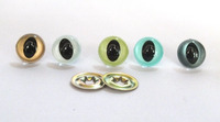 Yeux de sécurité en plastique pour amigurumi, yeux de chat pour loisirs créatifs, yeux de sécurité pour poupées au crochet, yeux de dragon pour accessoires d'animaux en peluche