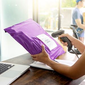 Confezione da <span class=keywords><strong>100</strong></span> <span class=keywords><strong>Buste</strong></span> Postali in Polietilene 10x13 Viola Chiaro <span class=keywords><strong>Buste</strong></span> per Spedizioni Spessore 2 Mil - Product Image 3
