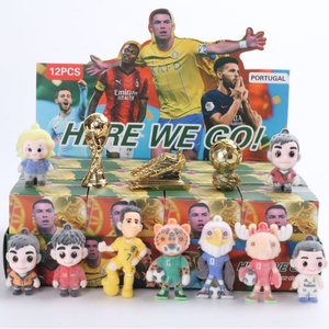 Giocattolo Mascotte di Calciatori Celebri in Gomma Floccata per Blind Box, Messi <span class=keywords><strong>Cristiano</strong></span> <span class=keywords><strong>Ronaldo</strong></span> - Product Image 5