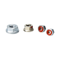 Écrou d'étanchéité hydraulique SN Insert en nylon autobloquant Écrou d'étanchéité à l'huile Contre-écrou zingué haute résistance M6 M8 M10 M12 M14 M16