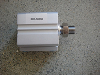 Cylindre à air pneumatique compact à double effet, type piston, gtsda