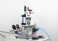 Automático pneumático ouro Manual Foil Embossing Machine Hot Stamping Machine Máquina da imprensa do calor do ferro para o couro do PVC