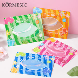 KORMESIC Venta al por mayor, personalizado, 7.5g, Parche de mascarilla para ojos de colágeno con naranja, aguacate, cereza y arándano, de hidrogel hidratante en lámina para festivales - Product Image 1