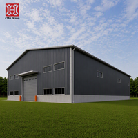 Bâtiment préfabriqué en structure acier pour atelier industriel et entrepôt de grande envergure ZTSS, soudage et découpe légers