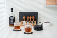 Sous-verres en ardoise de 4 pouces, sous-verres ronds, naturels, faits à la main, rustiques, en pierre, pour table basse, décoration intérieure, tasse, bar, cadeaux de pendaison de crémaillère