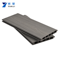 Vente d'usine Clôture en composite bois-plastique ignifuge Clôture de jardin pour l'intimité Clôture extérieure pour la cour