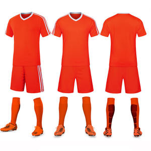 Оптовая продажа, 5906 тренировочный костюм для взрослых, дышащий и быстросохнущий настраиваемый набор логотипов - Product Image 4