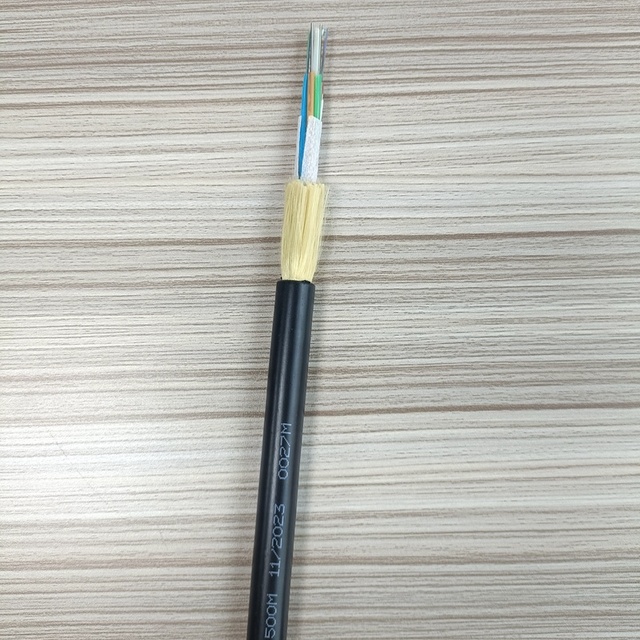 Fibre ADSS Cabo De Fibra Optica C9300 12 24 48 96 144 Threads ADSS Optical Fiber Cable