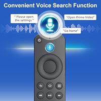Convient à la télécommande vocale Amazon L5B83G pour Amazon Fire TV Stick 4k 3e et 4e génération