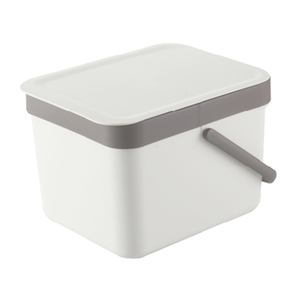 <span class=keywords><strong>Mini</strong></span> cubo de basura Rectangular tipo prensa, cubo de basura de 7 L, cubo de basura para escritorio, cabecera, dormitorio, oficina, papelera - Product Image 1