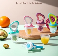 Usine En Gros Sans BPA Silicone Bébé Alimentaire Fruits Sucette Échantillon Gratuit Mangeoire De Fruits Frais pour Enfants