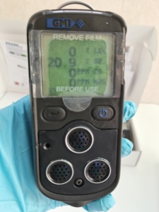 เครื่องตรวจจับก๊าซหลายชนิดแบบพกพา GMI PS200 ตรวจจับ LEL, O2, CO และ H2S พร้อมปั๊ม PS200 PS245 - Product Image 5